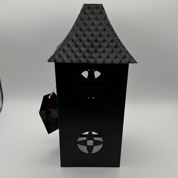 Metal Haunted House Tea Light Decor - Picture 8 of 9